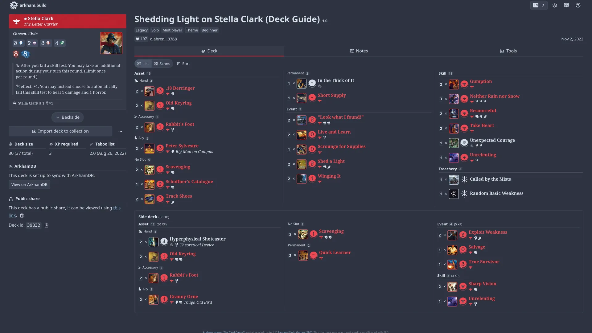 Cover for arkham.build